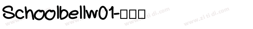 Schoolbellw01字体转换