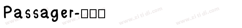 Passager字体转换