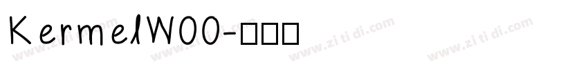 KermelW00字体转换