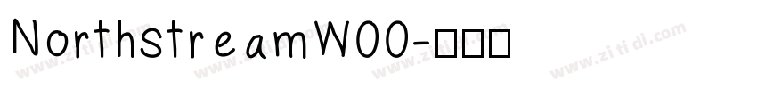NorthstreamW00字体转换