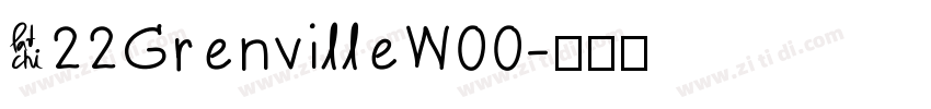 P22GrenvilleW00字体转换