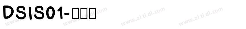 DSIS01字体转换