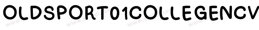 OLDSPORT01COLLEGENCV字体转换