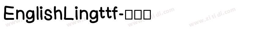 EnglishLingttf字体转换