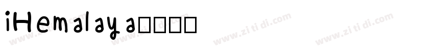 iHemalaya字体转换
