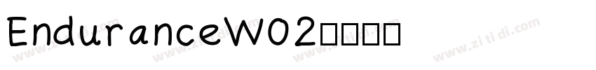 EnduranceW02字体转换