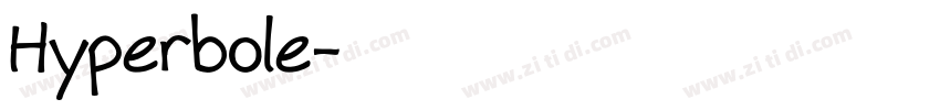 Hyperbole字体转换