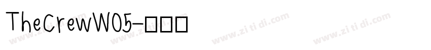 TheCrewW05字体转换