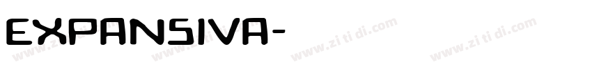 Expansiva字体转换