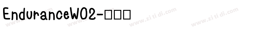 EnduranceW02字体转换