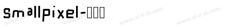 smallpixel字体转换