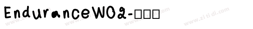 EnduranceW02字体转换