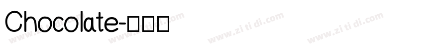 Chocolate字体转换