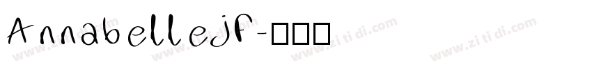 AnnabelleJF字体转换