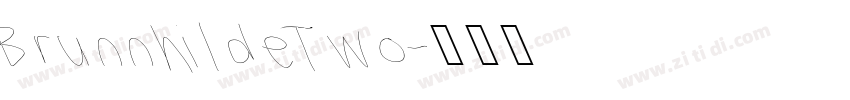 BrunnhildeTwo字体转换