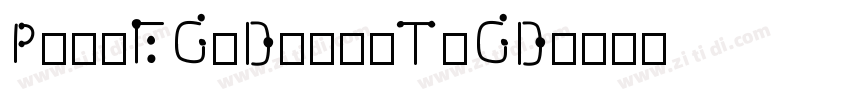 Pop3EG-Bold-T-GB字体转换