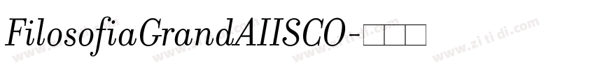 FilosofiaGrandAIISCO字体转换