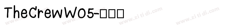TheCrewW05字体转换