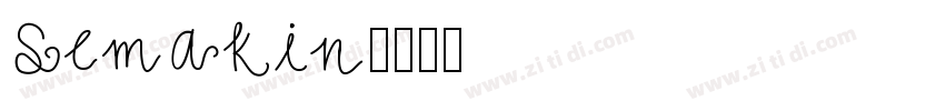 Semakin字体转换