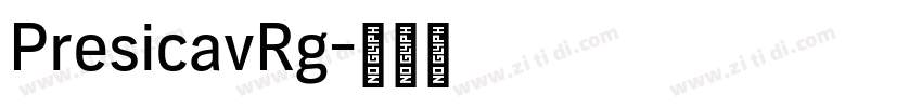 PresicavRg字体转换