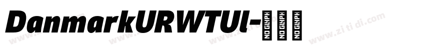 DanmarkURWTUl字体转换