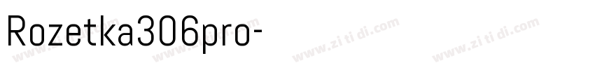 Rozetka306pro字体转换