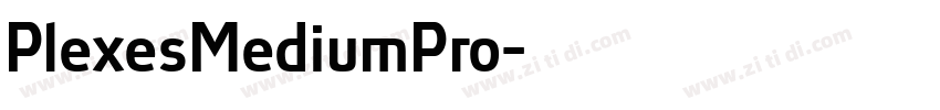 PlexesMediumPro字体转换