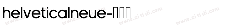 HelveticalNeue字体转换