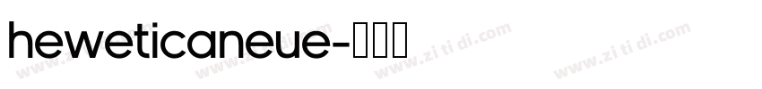 HeweticaNeue字体转换