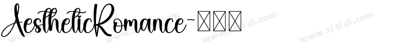 AestheticRomance字体转换
