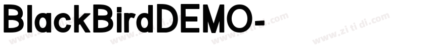 BlackBirdDEMO字体转换