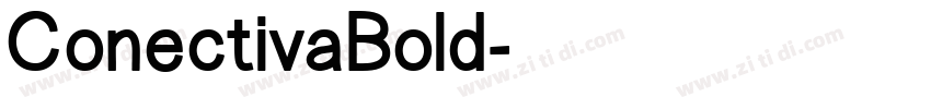 ConectivaBold字体转换