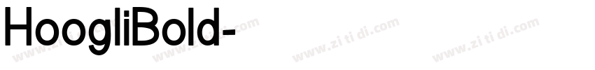 HoogliBold字体转换
