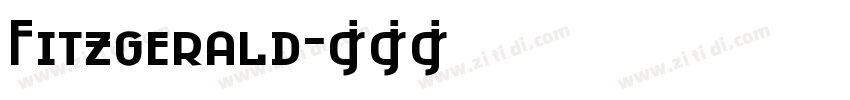 Fitzgerald字体转换