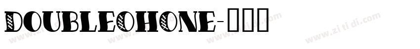 DoubleOhOne字体转换