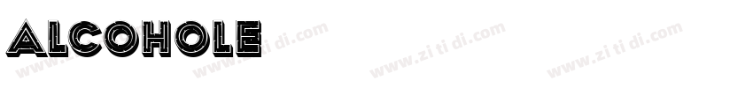 Alcohole字体转换