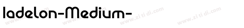 Iadelon-Medium字体转换