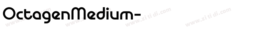 OctagenMedium字体转换