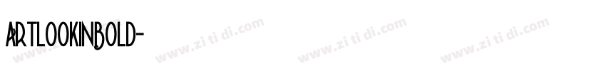 ArtlookinBold字体转换