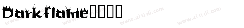Darkflame字体转换