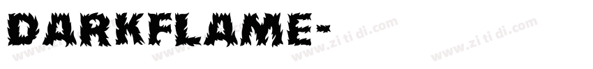 Darkflame字体转换
