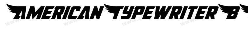 AmericanTypewriterBQ字体转换