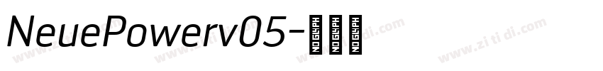 NeuePowerv05字体转换 NeuePowerv05字体转换