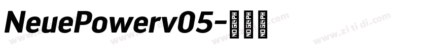 NeuePowerv05字体转换 NeuePowerv05字体转换