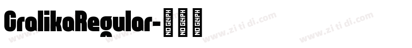 CralikaRegular字体转换