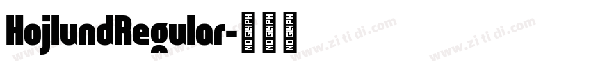 HojlundRegular字体转换