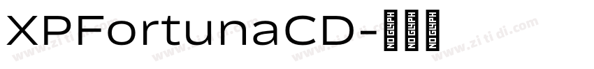 XPFortunaCD字体转换