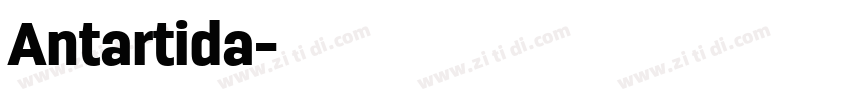 Antartida字体转换