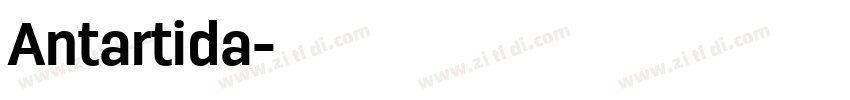 Antartida字体转换