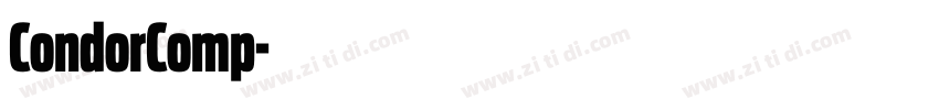 CondorComp字体转换